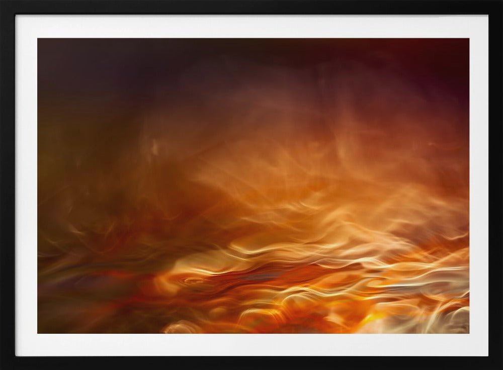 Burning water | Poster