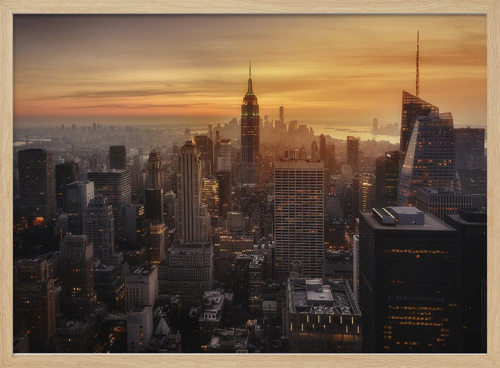 Manhattan's light | Poster