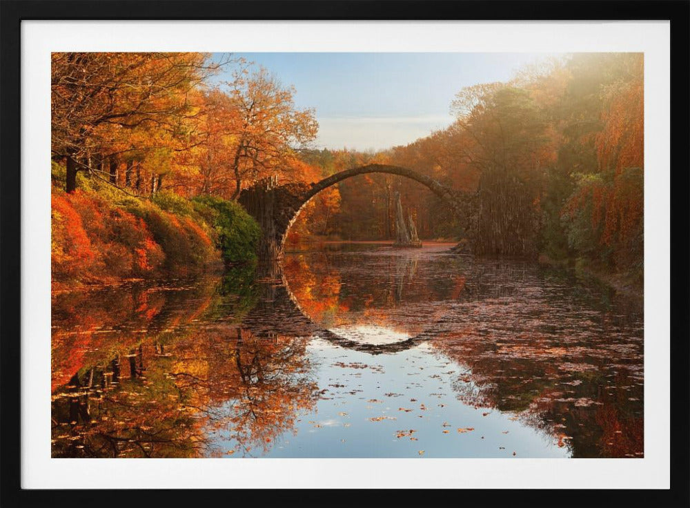 Autumn lake | Poster