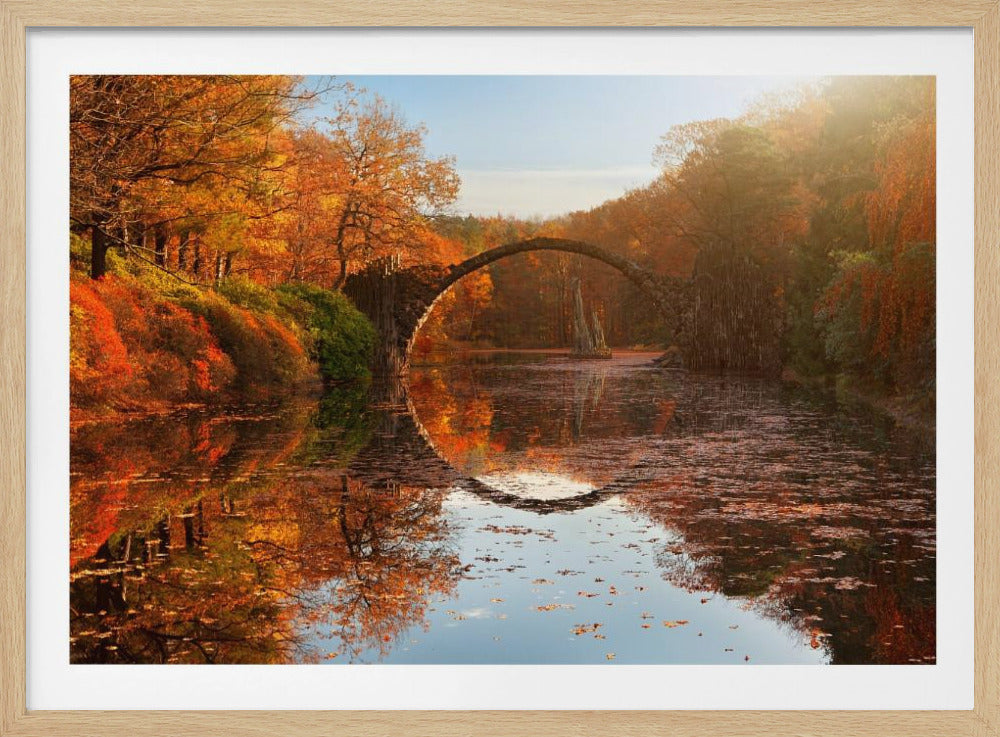 Autumn lake | Poster