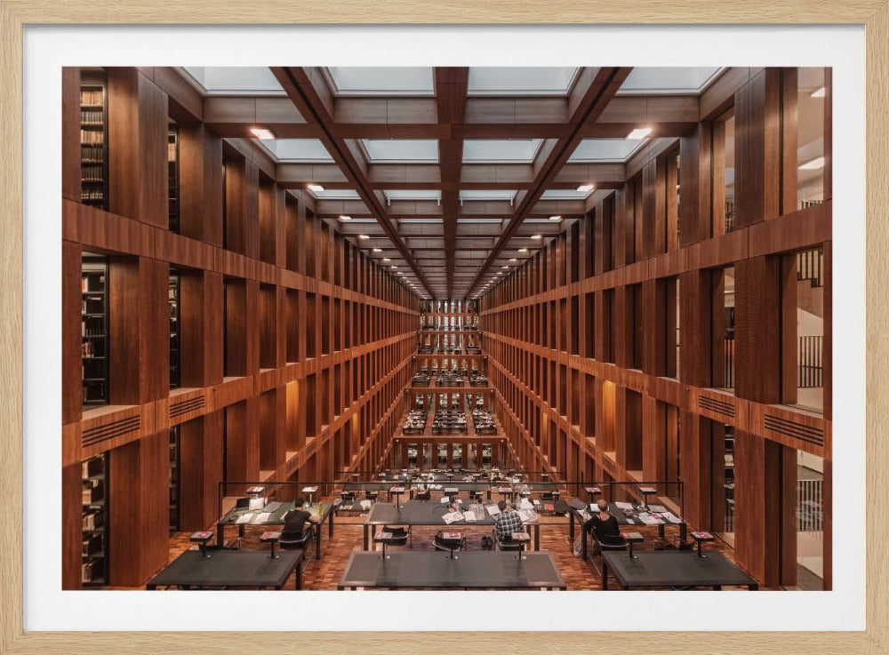Library in Berlin. | Poster