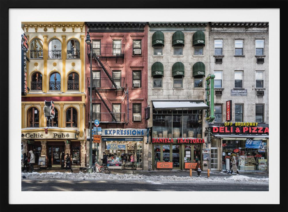 A cold day in NY | Poster