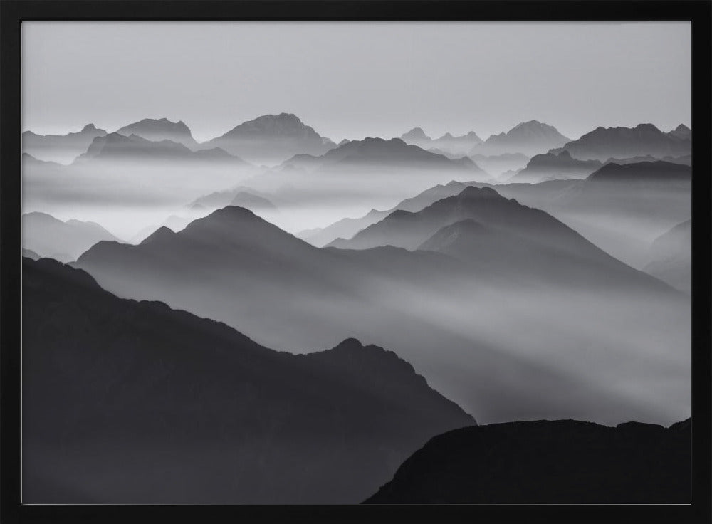 Mountain layers | Poster