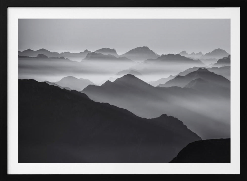 Mountain layers | Poster