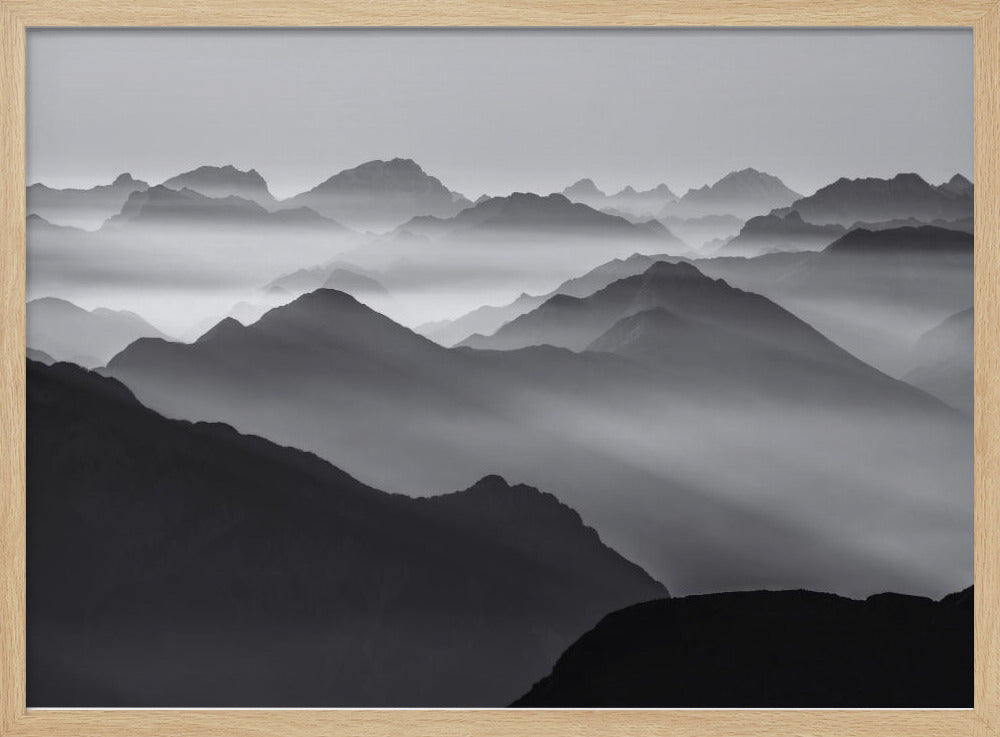 Mountain layers | Poster