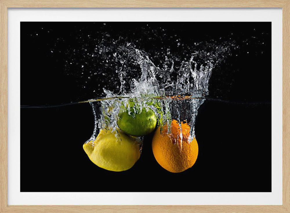 Citrus splash | Poster