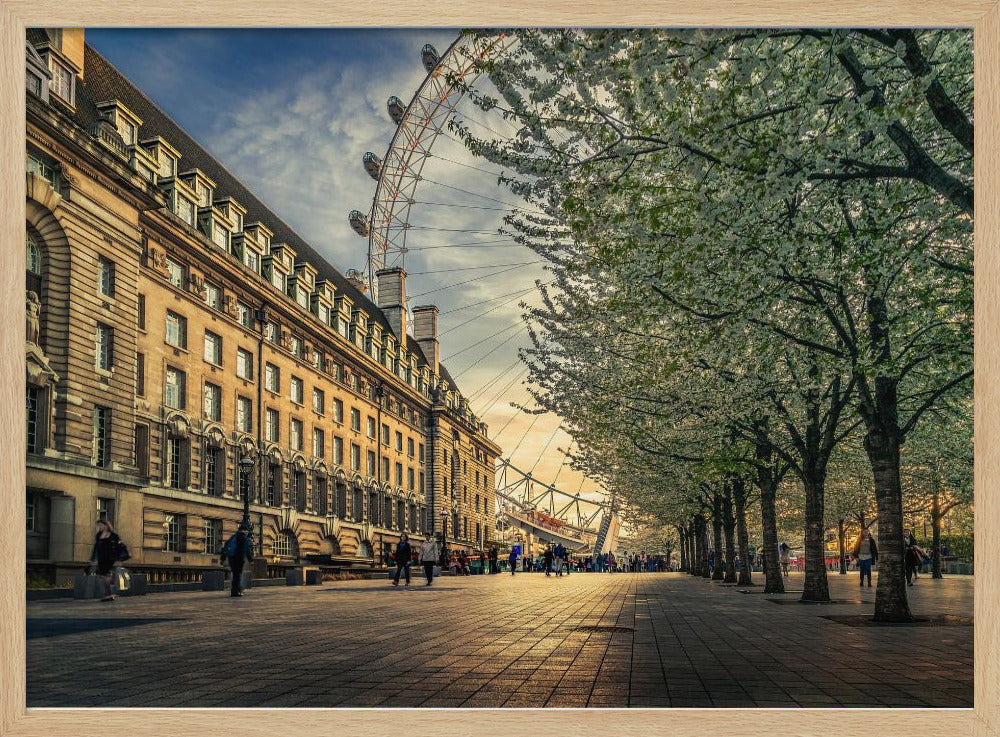 Last Daylights at the London Eye | Poster