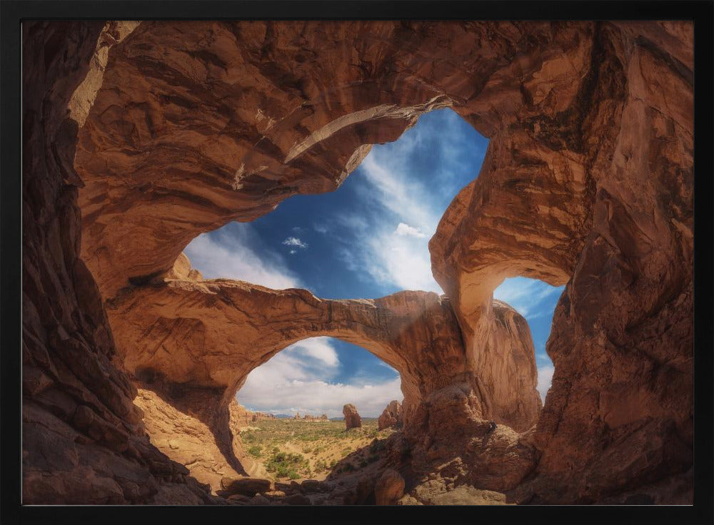 Double arch. | Poster