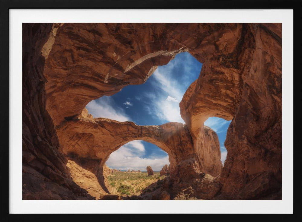 Double arch. | Poster