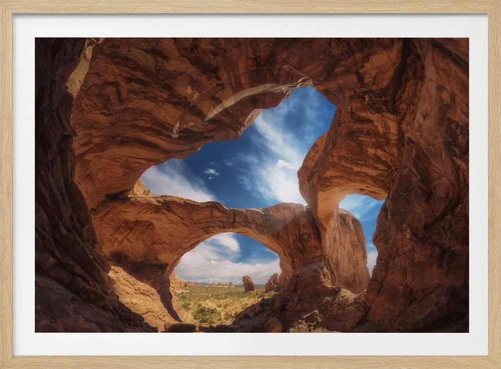 Double arch. | Poster