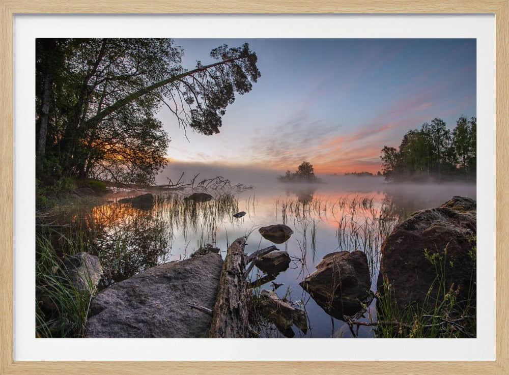 peaceful morning | Poster