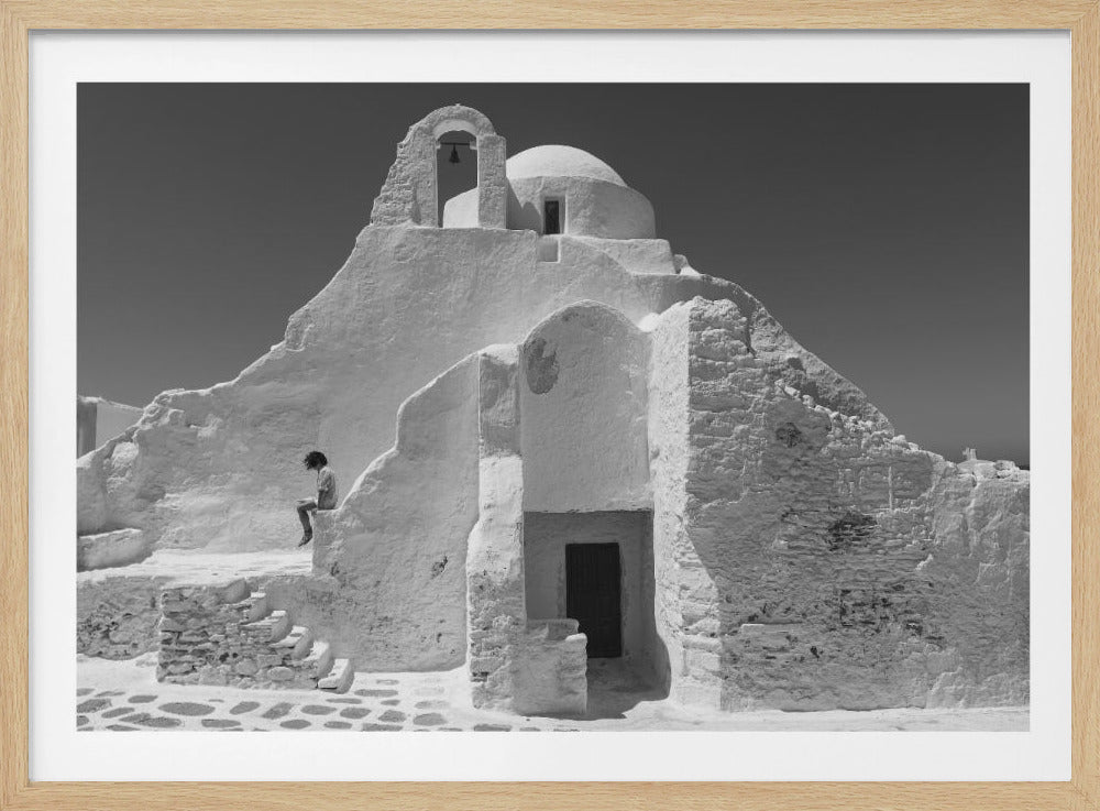 Paraportiani,Mykonos, Greece | Poster