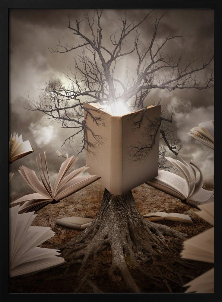 Old Tree Reading Story Book | Poster
