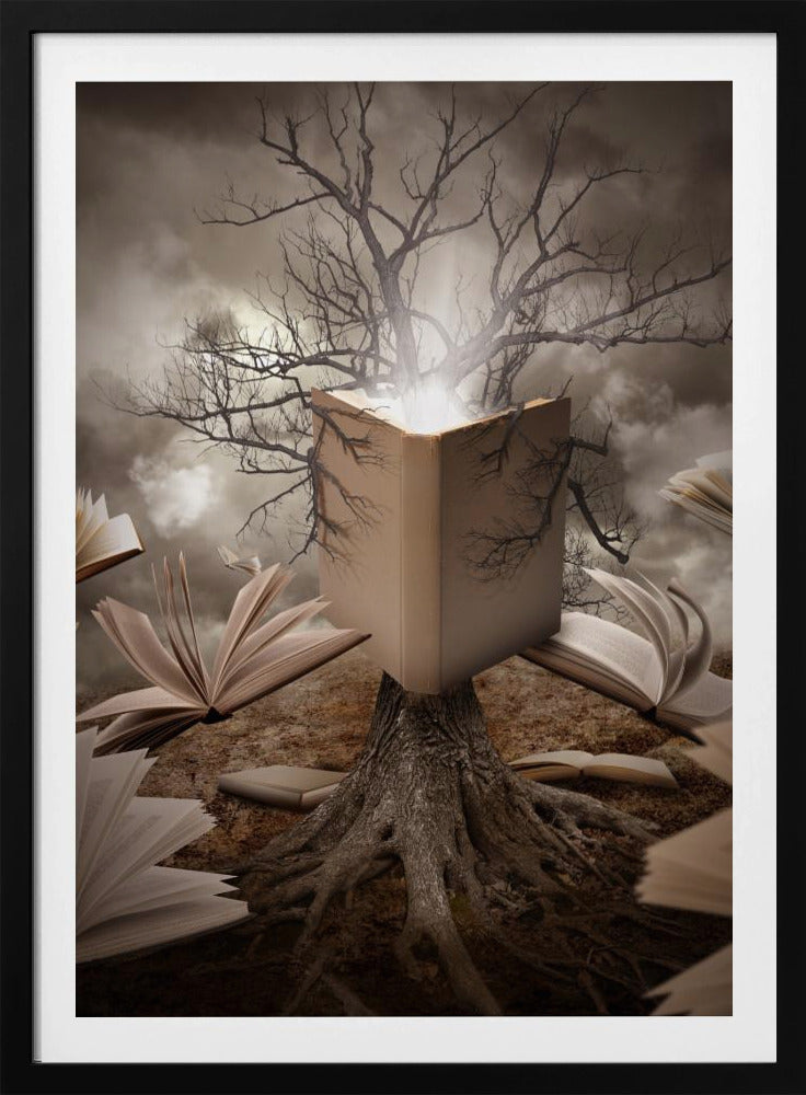 Old Tree Reading Story Book | Poster