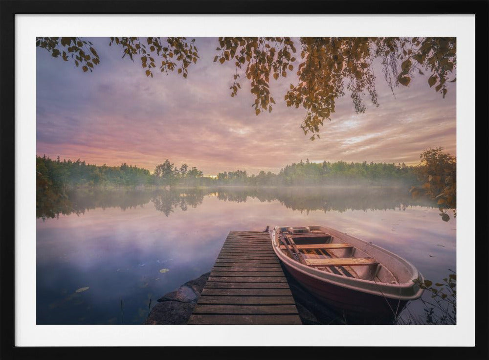 Colorful lake | Poster