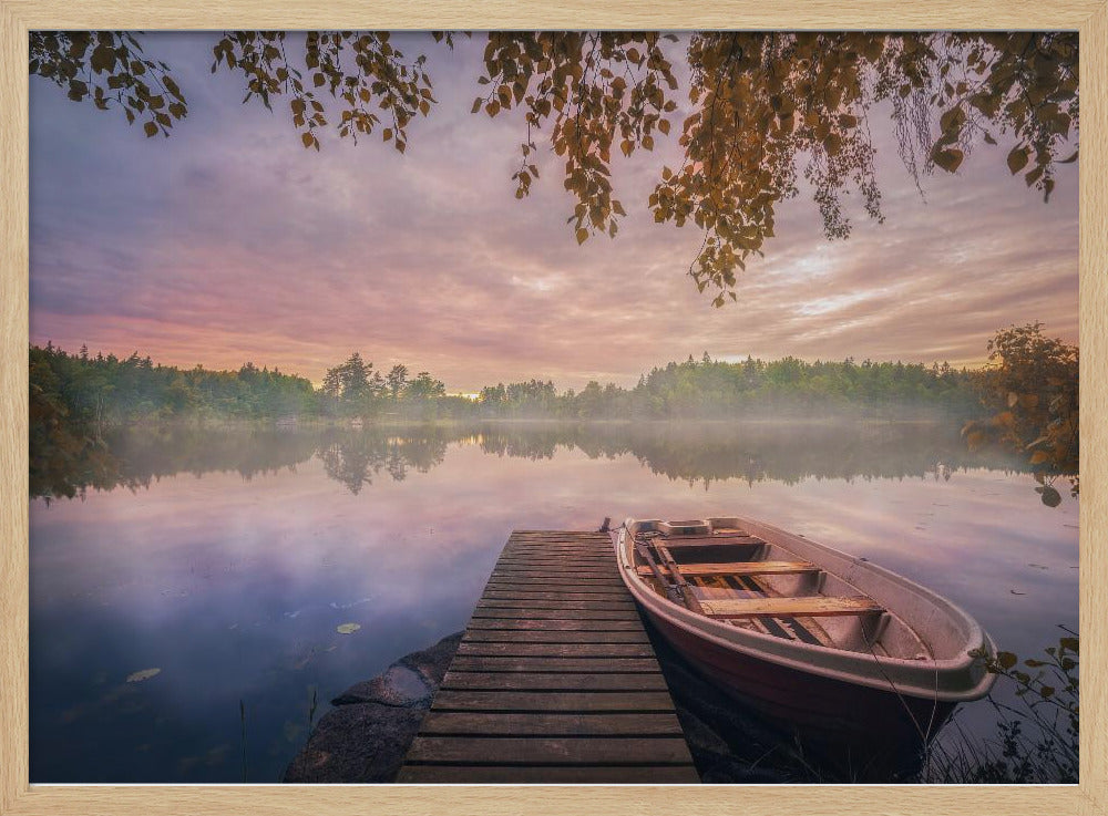 Colorful lake | Poster