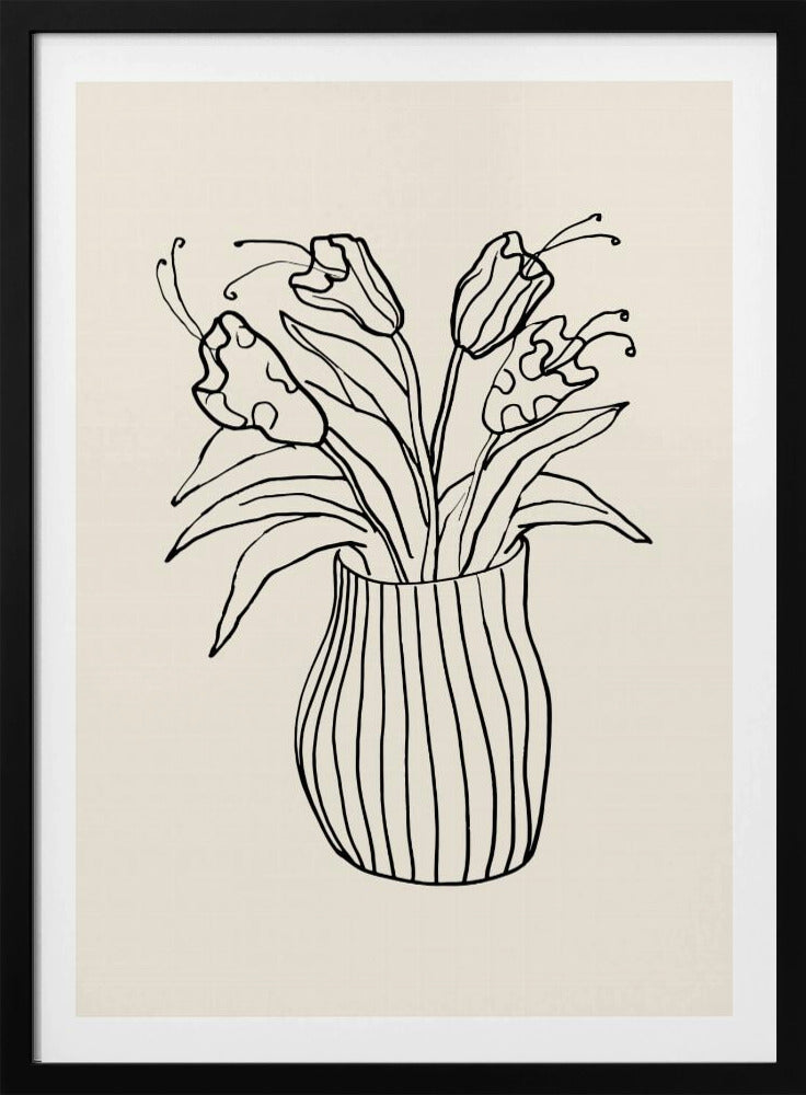 Vase Sketch | Poster