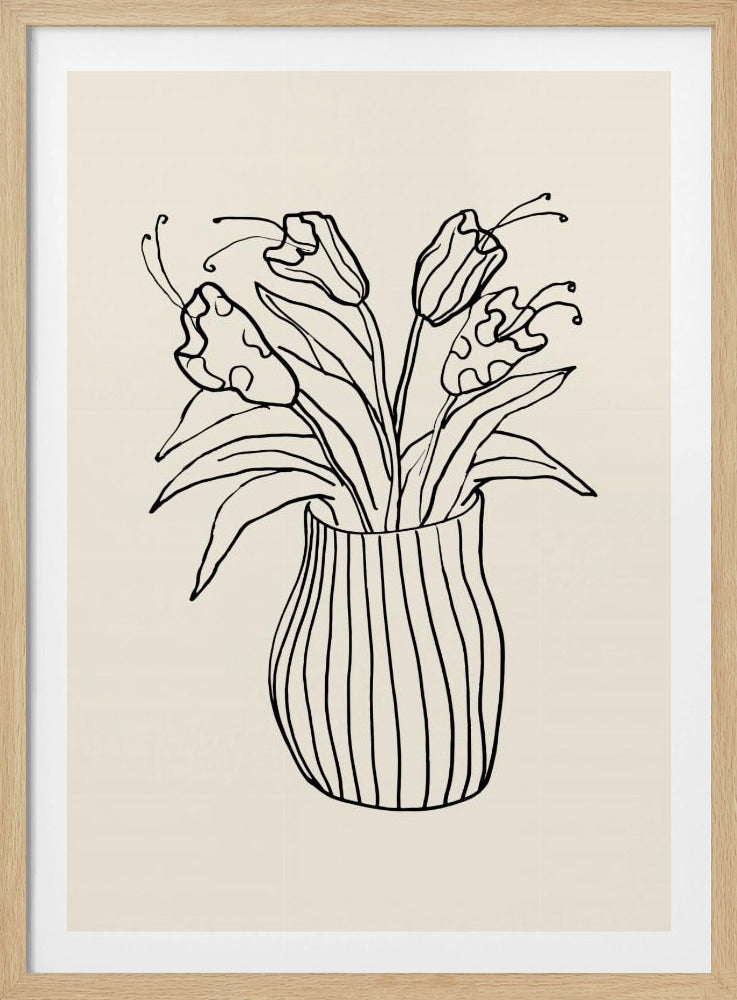 Vase Sketch | Poster