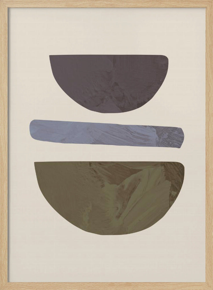 Collage 02 Beige | Poster