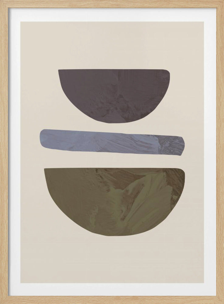 Collage 02 Beige | Poster