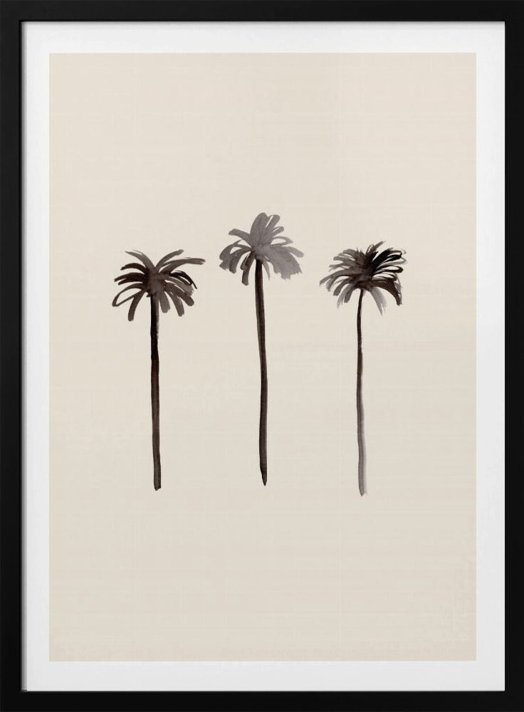 Palm Trees Ink | Poster