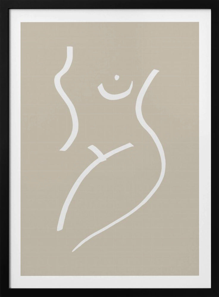 Body Sketch Sand | Poster
