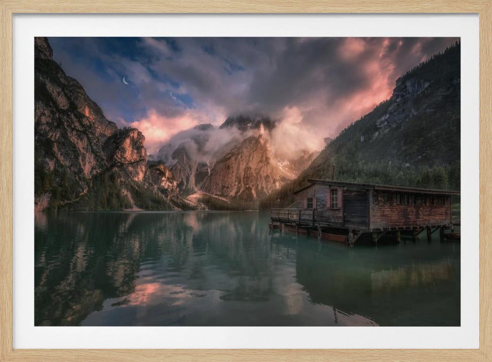 Lago di Braies, Dolomites | Poster