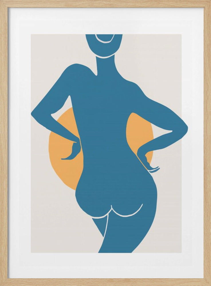 Blue Woman | Poster