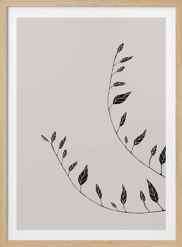 Wavy Branches | Poster