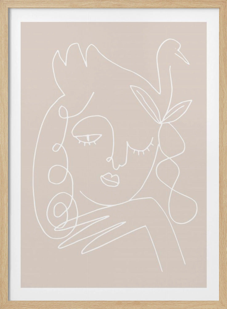 The Swan Beige | Poster