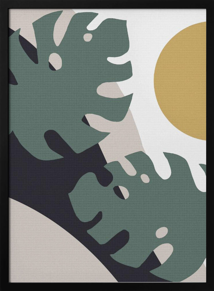 Monstera Cut Out 01 | Poster