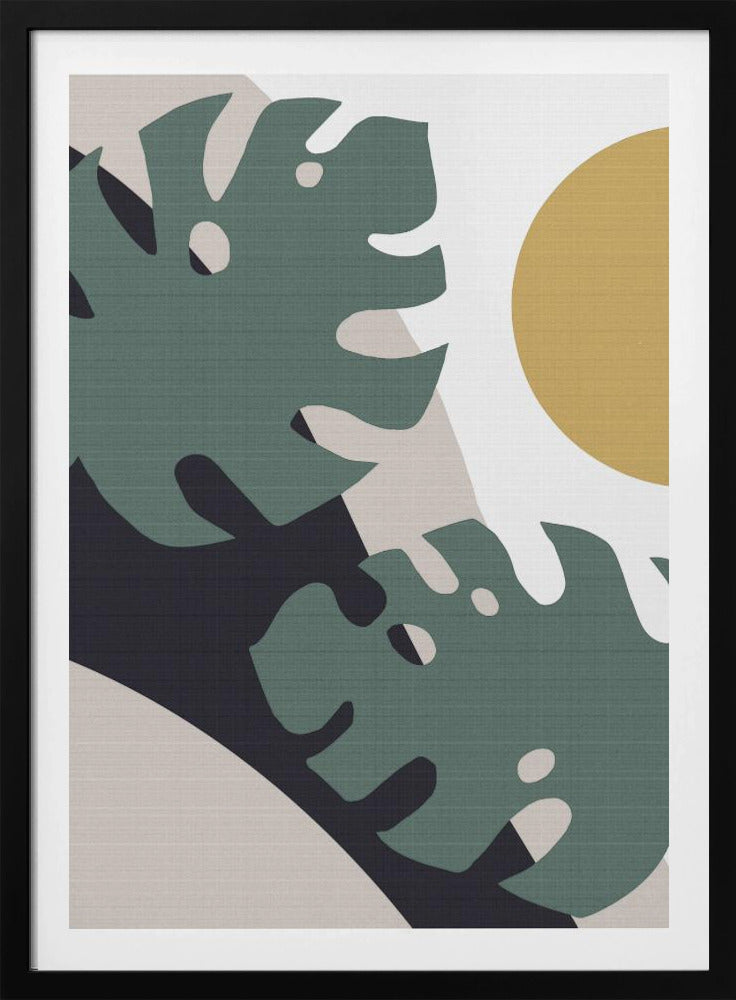 Monstera Cut Out 01 | Poster