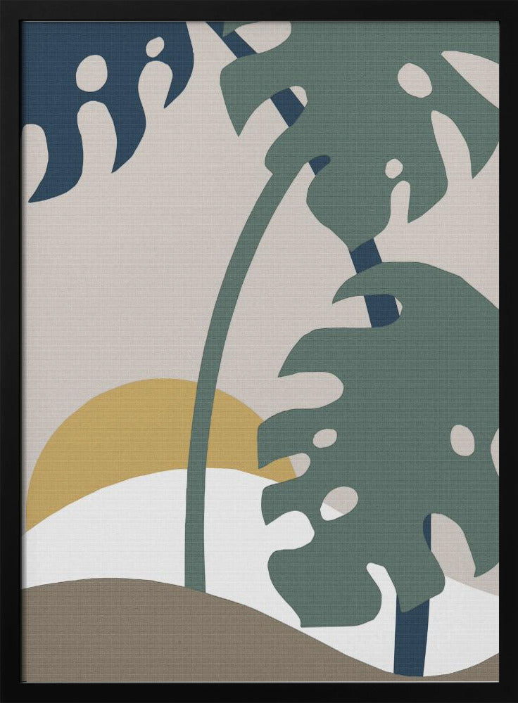 Monstera Cut Out 02 | Poster