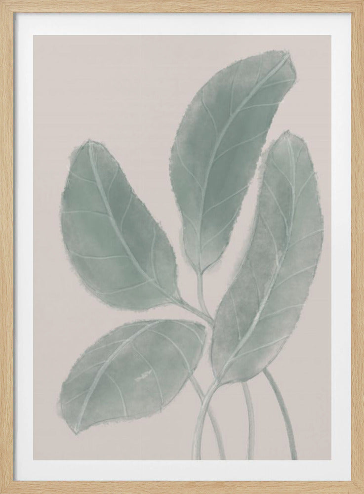 Leaves Watercolor | Poster