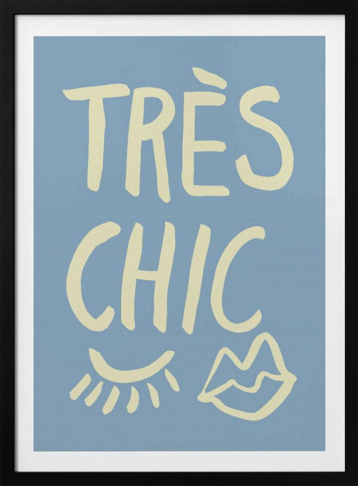 Très Chic Blue | Poster