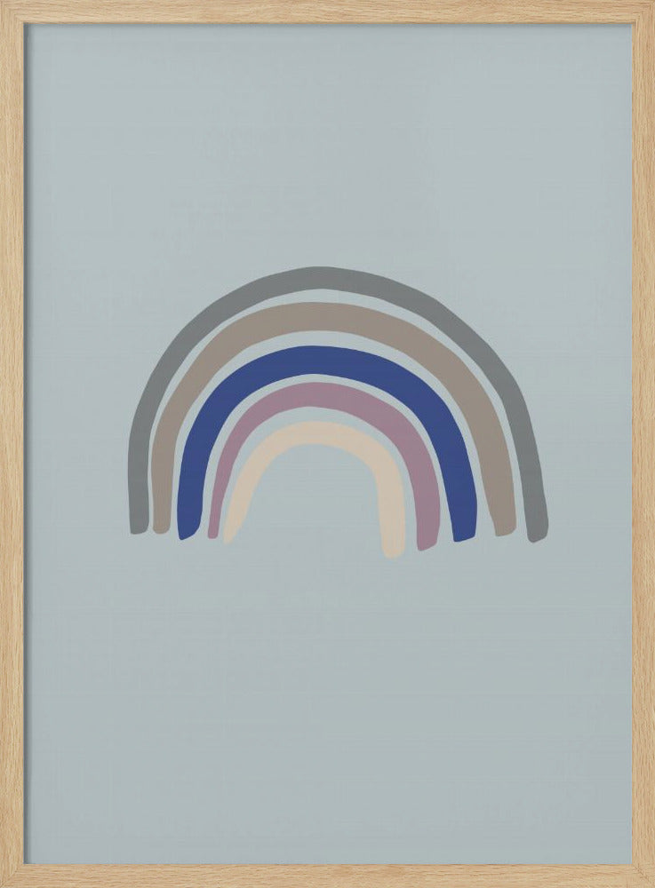 Rainbow Blue | Poster