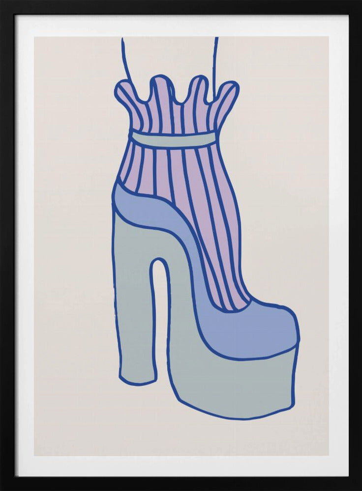 Blue Heel | Poster