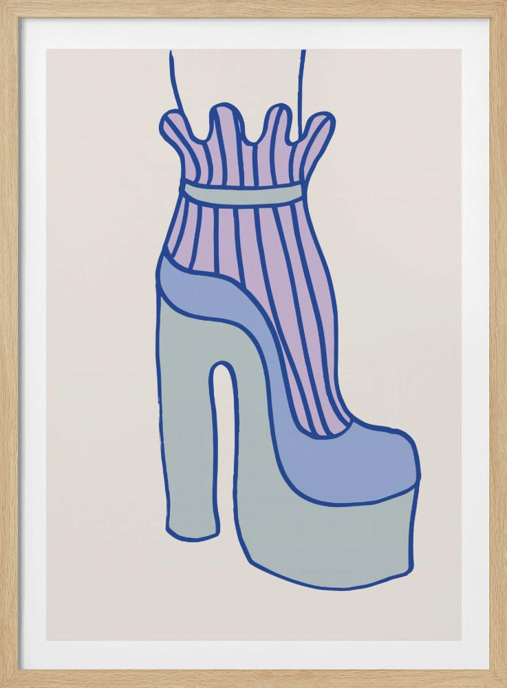 Blue Heel | Poster