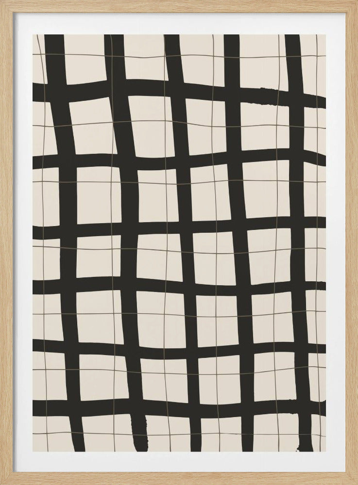 Black Grid | Poster