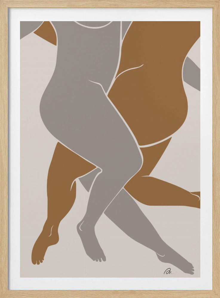 Lovers Beige | Poster