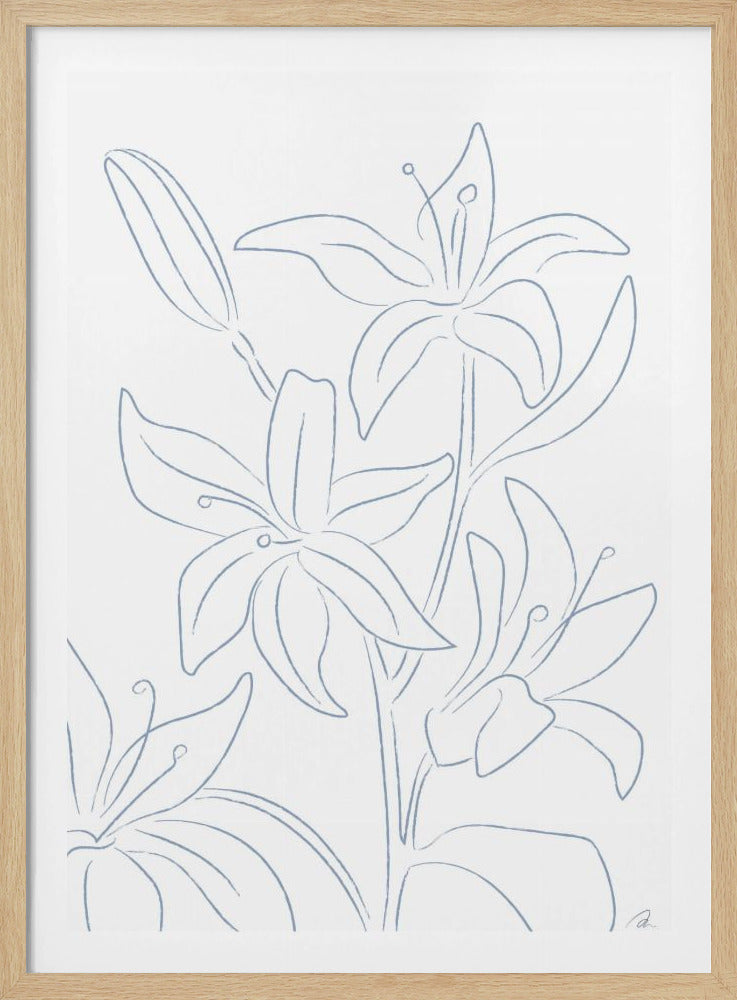 Lillies No 01 | Poster