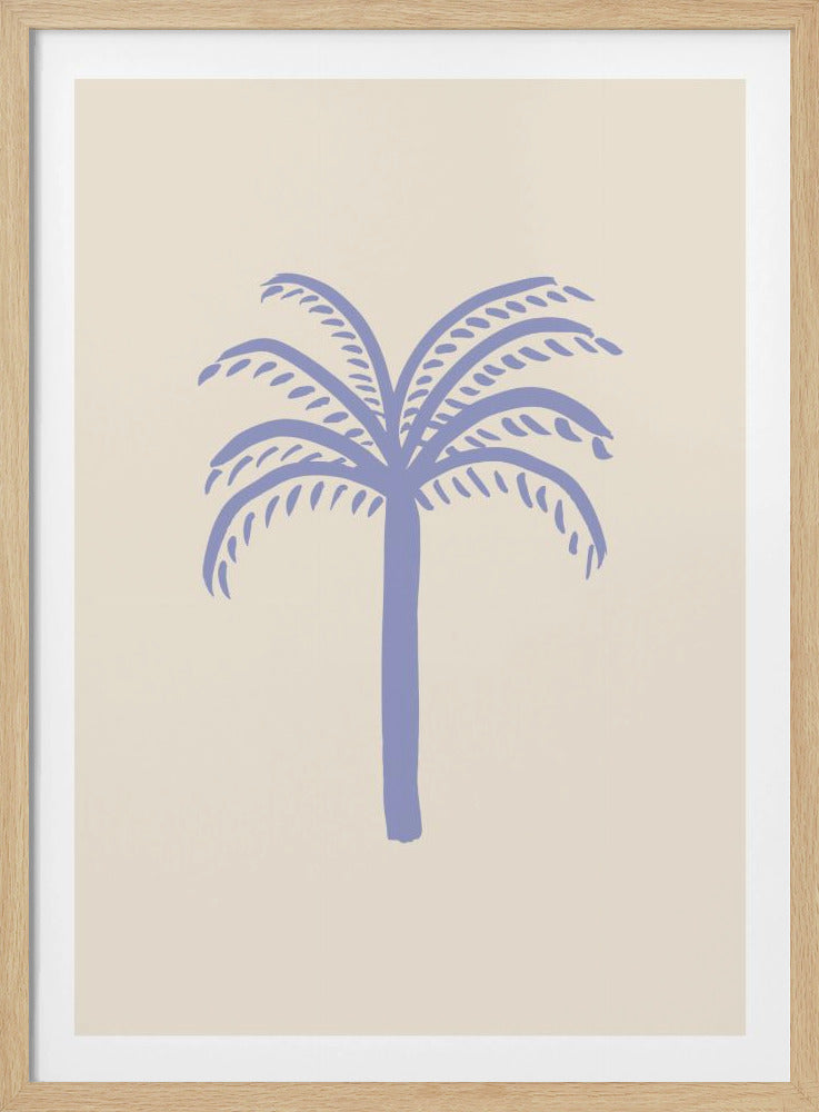 Lilac Palm | Poster