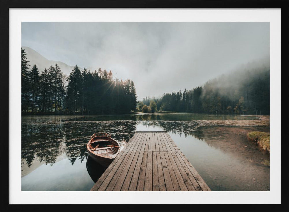 Foggy morning | Poster