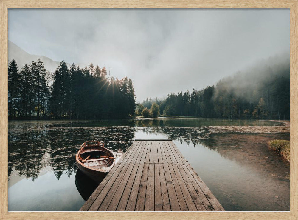 Foggy morning | Poster