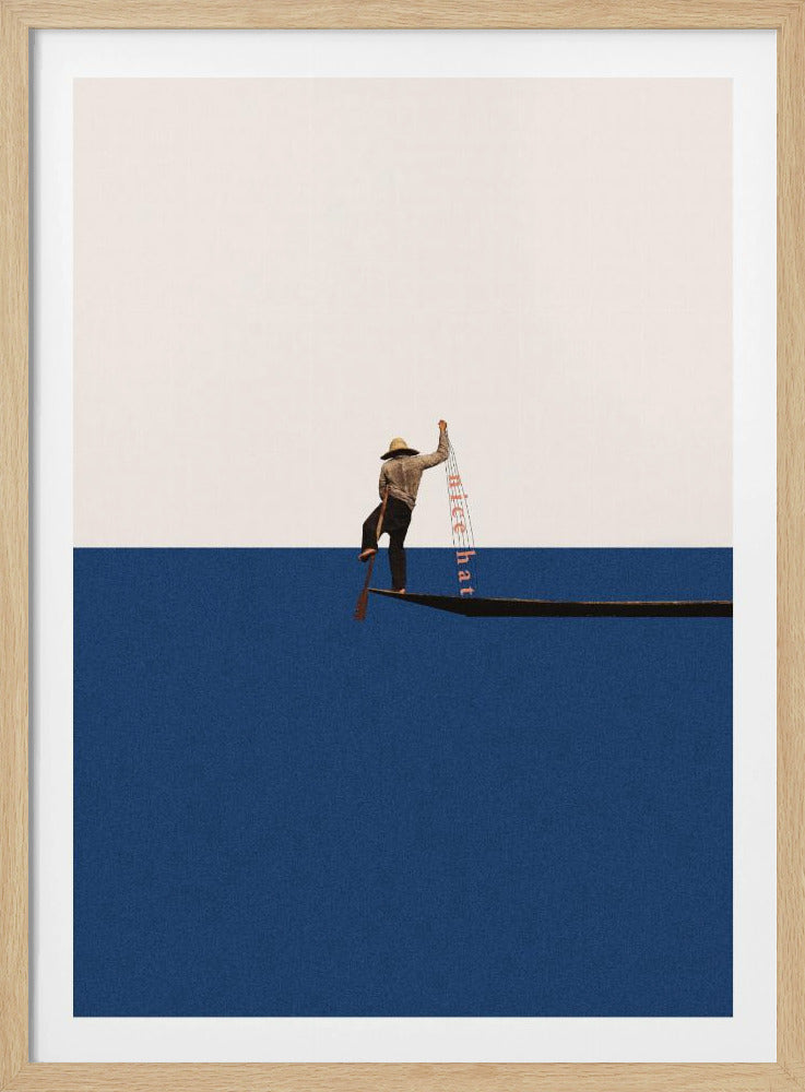 Fishing for compliments | Poster