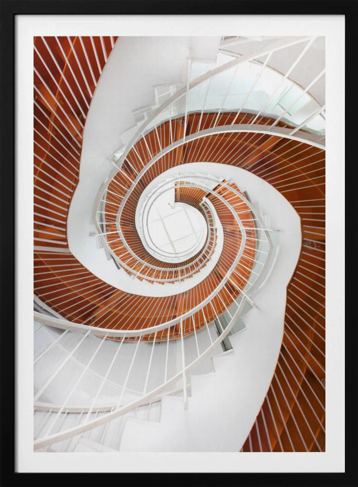 木制螺旋楼梯 | Poster