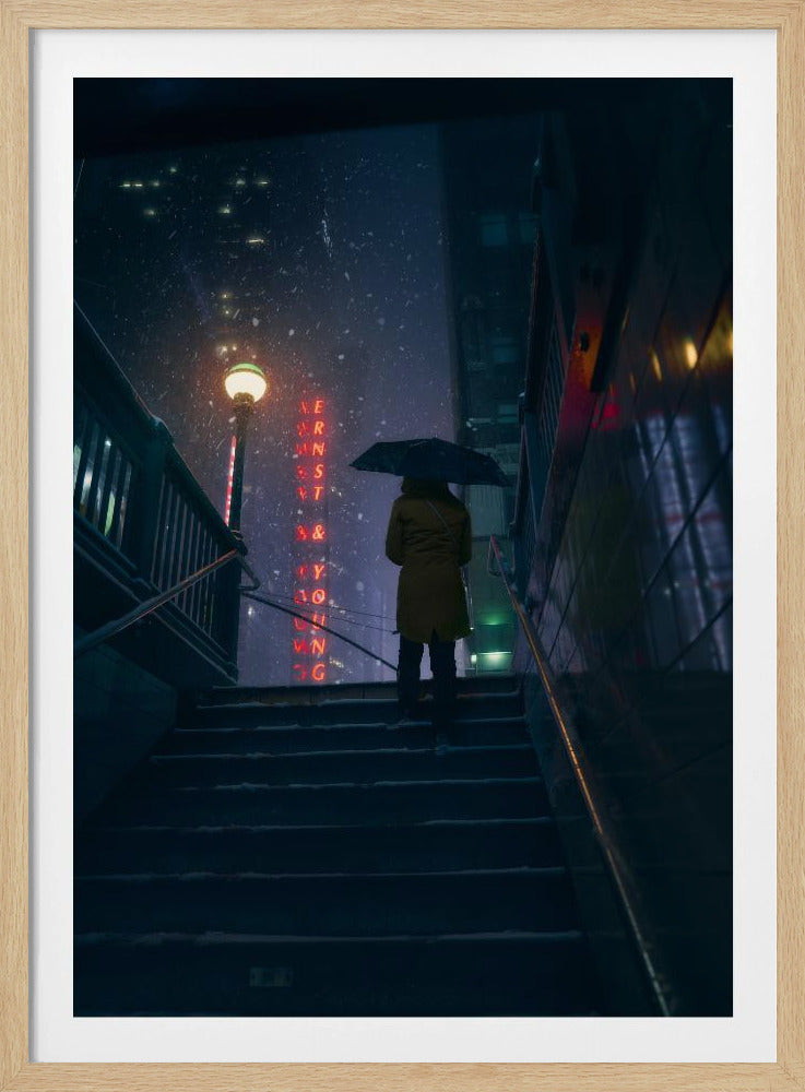 Exiting to the Storm | Poster