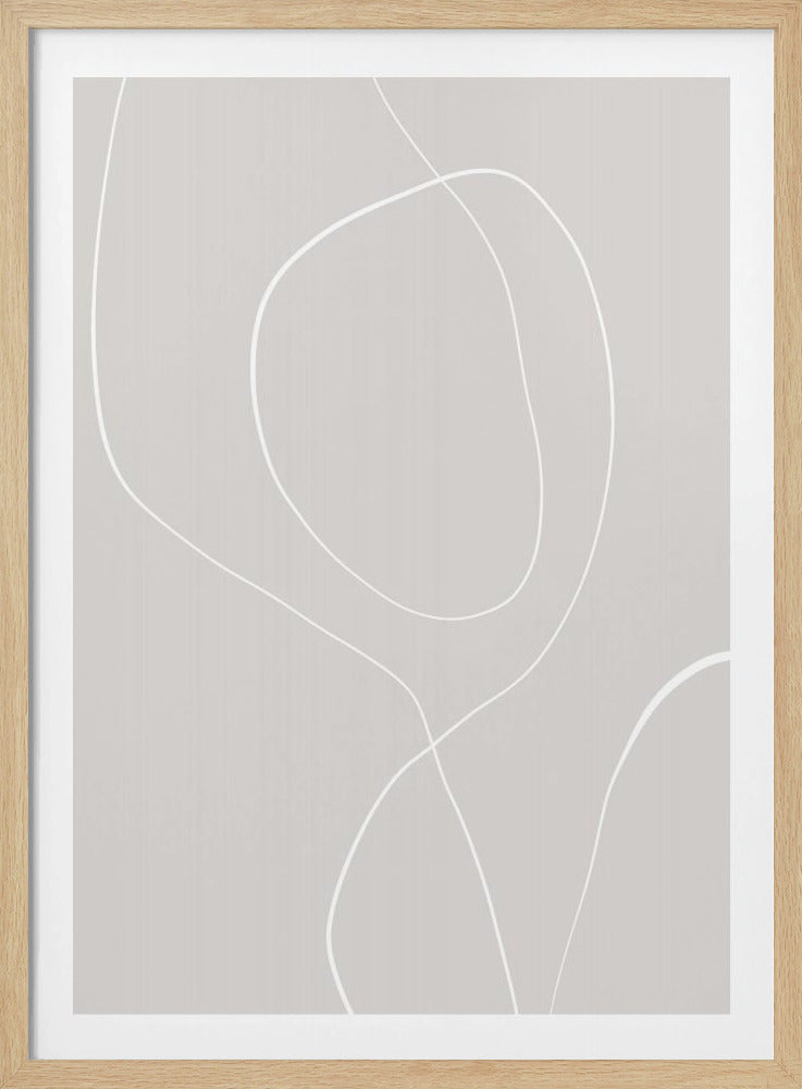 Flowing Lines Harmony | Poster