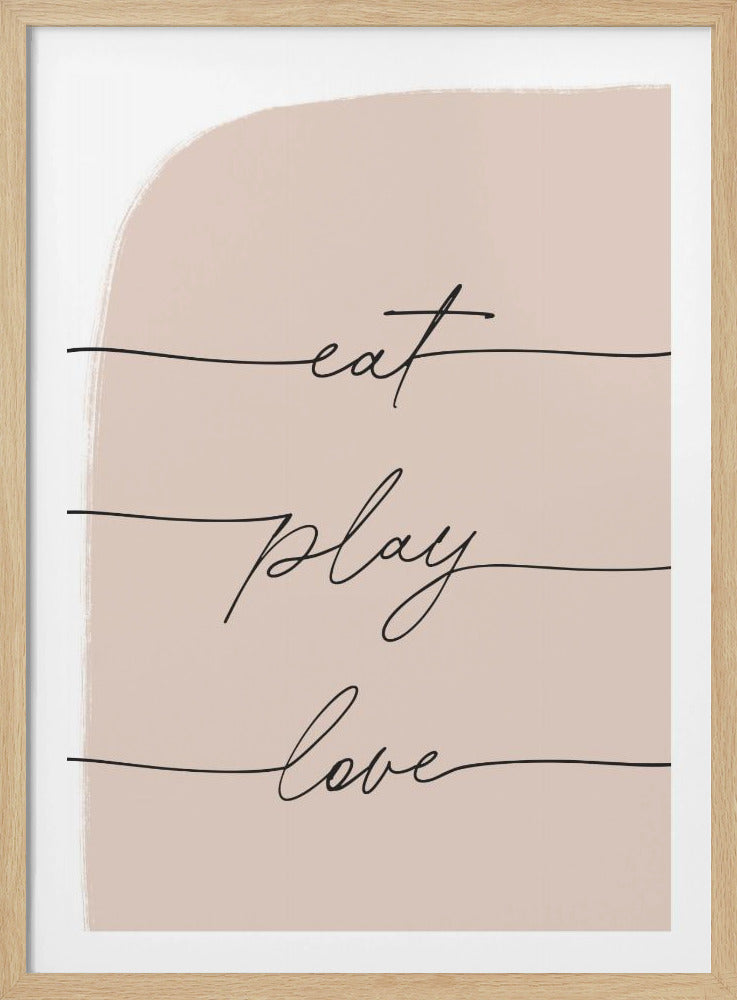 Eat Play Love | Poster