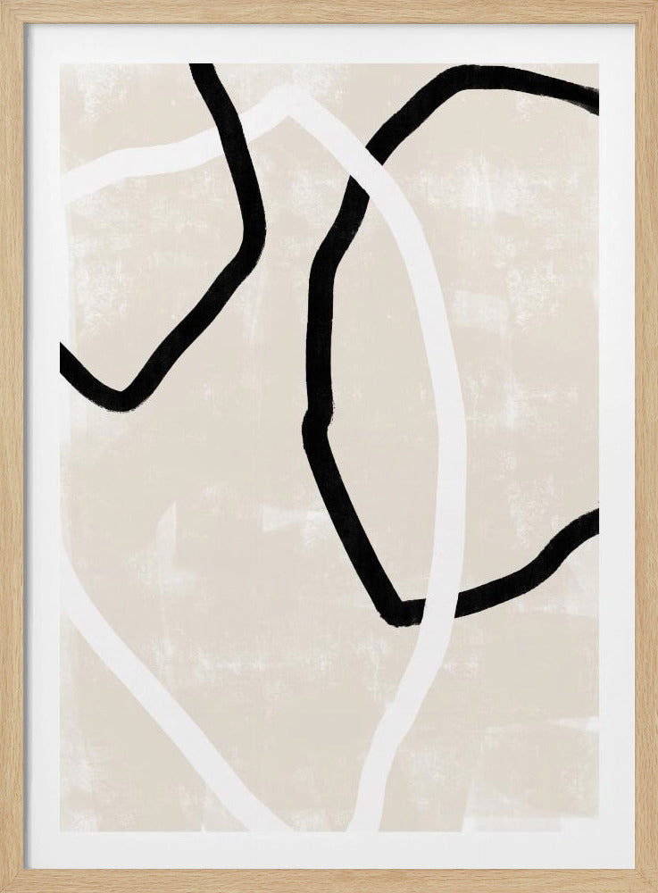 Curved Lines Dance | Poster